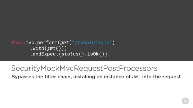 25 Testing JWT with Spring Security and @SpringBootTest смотреть онлайн