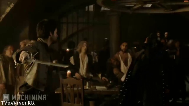 Da Vincis Demons - Ep. 1 Scene Clip - Badass Sword Fight