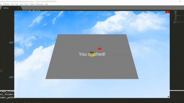Coding a 3D Snake Game in Python with Ursina Engine