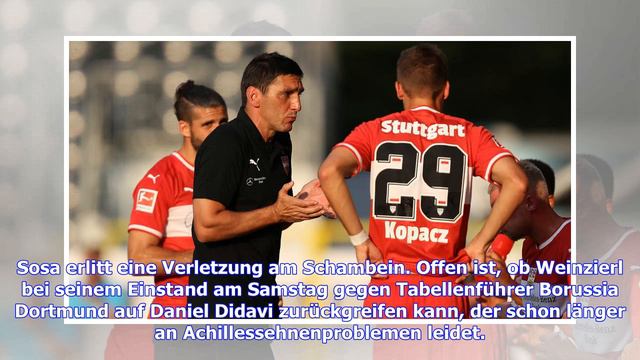 VfB Stuttgart mehrere Wochen ohne Sosa - Didavi-Einsatz offen смотреть онлайн
