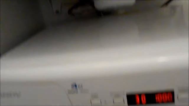 Стиральная машина CANDY AQUA Установка в маленькой ванной смотреть онлайн