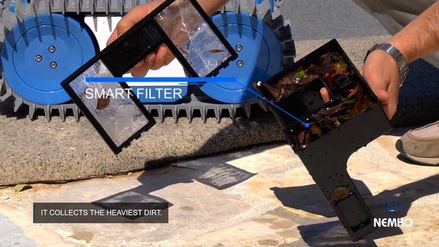 Робот для очистки бассейна Nemh2o смотреть онлайн