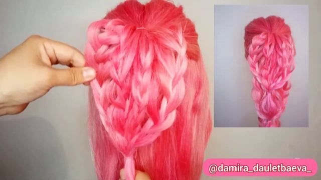 Шаш өру. шаш ору.Өте оңай шаш өріп уйренеміз./// косички.Плетение косичек. смотреть онлайн