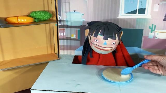 Toca Kitchen 2. Cardboard Game. DIY