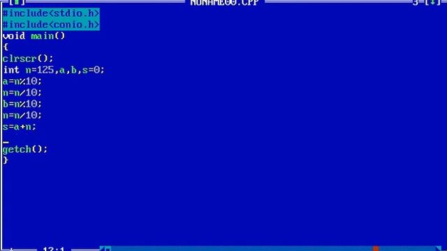 C Program to Print Sum of 1st and Last Digit of 3 Digits Number смотреть онлайн