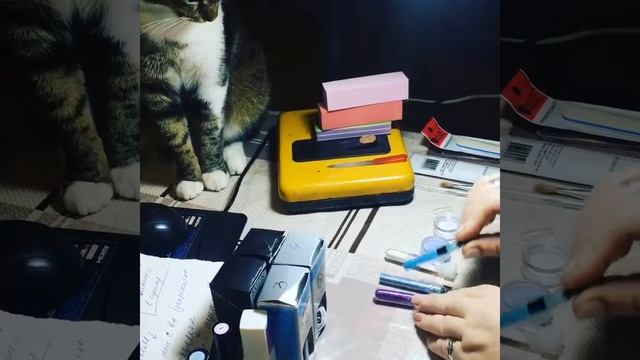 Мастер кошка маникюра!!!! Смотреть до конца!! смотреть онлайн