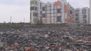 Отсыпка участка строительным мусором