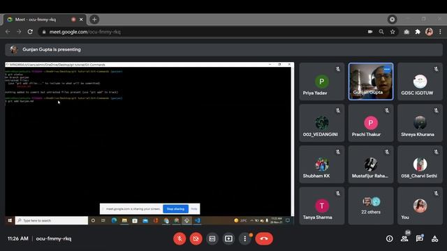 Open Source Day || Learn Git Commands in 4 hours || Gunjan Gupta смотреть онлайн