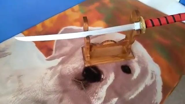 Катана из дерева! Своими руками для сына!!! смотреть онлайн