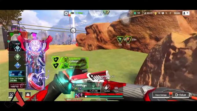 DUO PAKAI GYRO SENSITIVITY APEX LEGENDS MOBILE | Gameplay Apex Legends Mobile смотреть онлайн