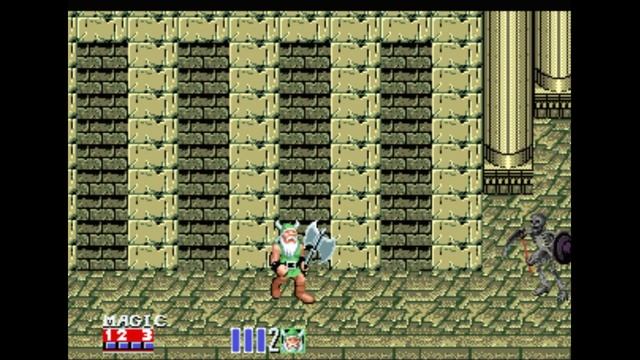 Sega Mega Drive 2 (Smd) 16-bit Golden Axe 2 Stage 2