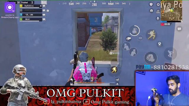 BGMI LIVE - one hand gamer смотреть онлайн