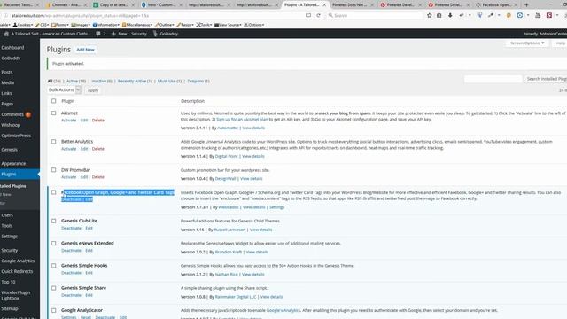 How To Enable Pinterest Rich Pins, Twitter Cards etc.. On Your WordPress Site смотреть онлайн