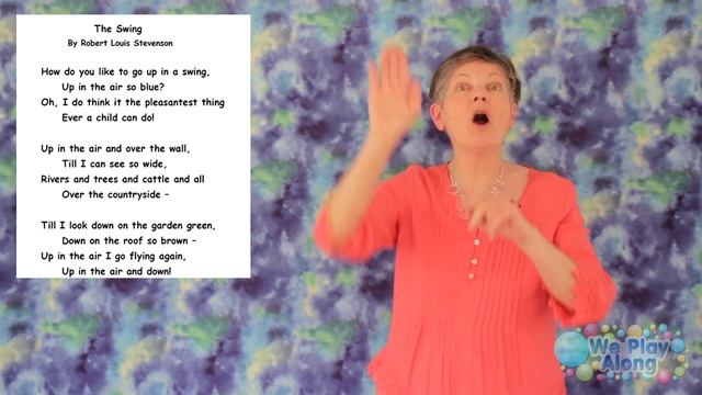 How to Sign Poetry with ASL | The Swing by Robert Louis Stevenson смотреть онлайн