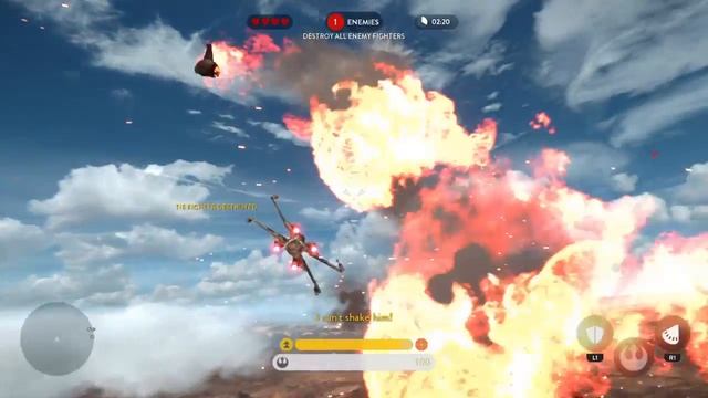 Star Wars Battlefront Gameplay - X-Wing Assault смотреть онлайн