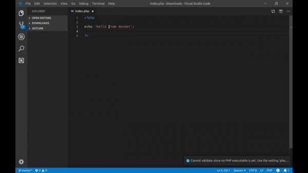 Apache, PHP & MySQL on Docker on Ubuntu