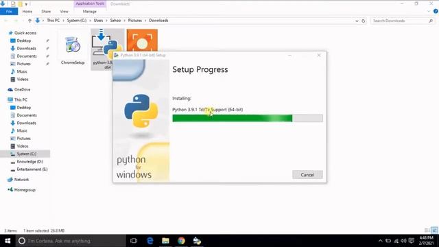 How to Install Python 3x or latest version on Windows System | In English смотреть онлайн