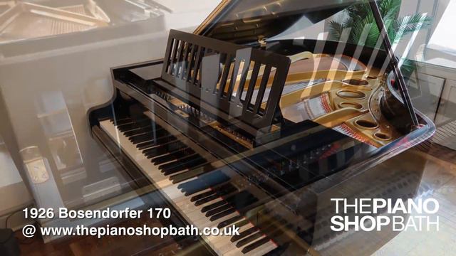 1926 Bosendorfer 170 @ The Piano Shop Bath смотреть онлайн