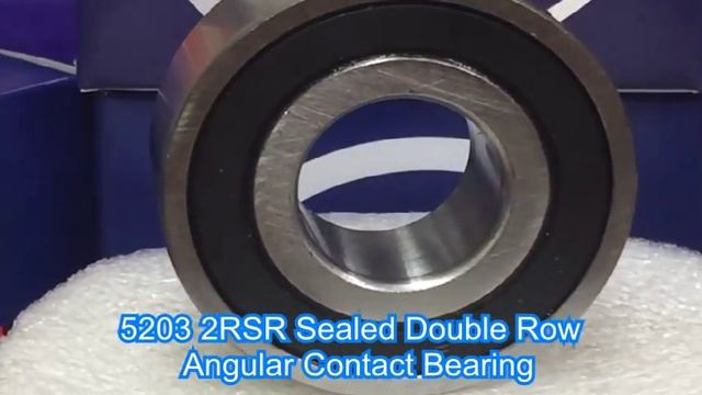 5203 2RSR Sealed Double Row Angular Contact Bearing смотреть онлайн
