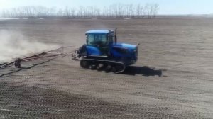 Трактор Агромаш ТГ 90 испытание на Алтайской МИС