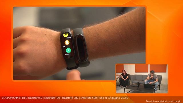 Xiaomi Smart Band 7 смотреть онлайн