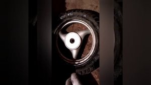 Сборка колеса R12 на скутер от двиготеля139qmb камера R8