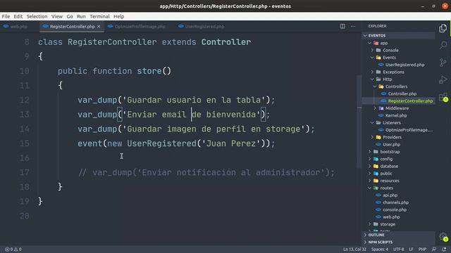 Eventos y Listeners смотреть онлайн