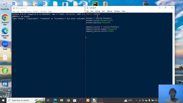 Python Square animation смотреть онлайн