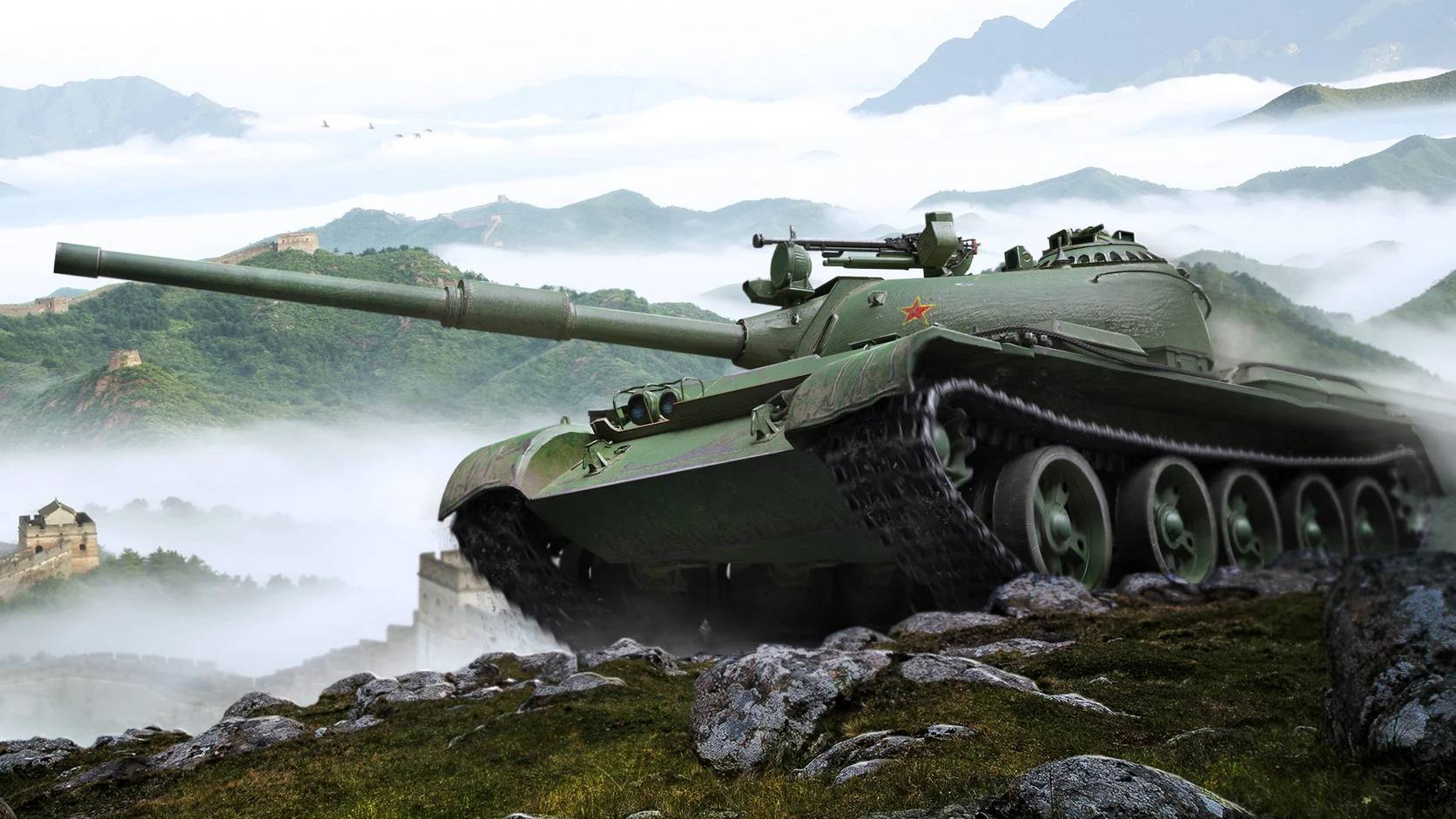 Мир танков, качаю китайский тяж 8-го уровня!