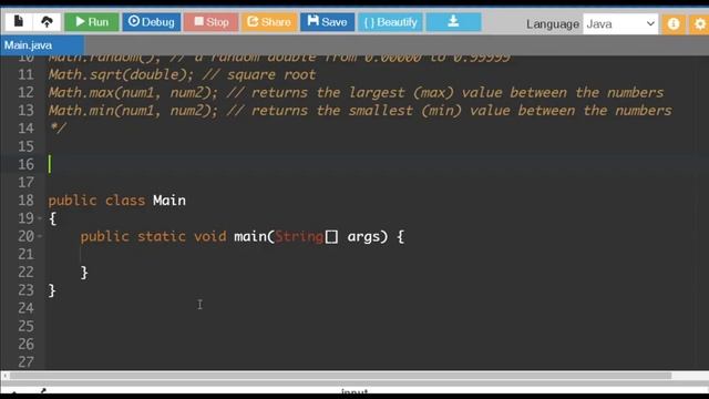 Java Abstract Lesson 03) Math Class Methods смотреть онлайн