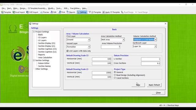 Generating Area and Volume Report in Cross Section Software смотреть онлайн