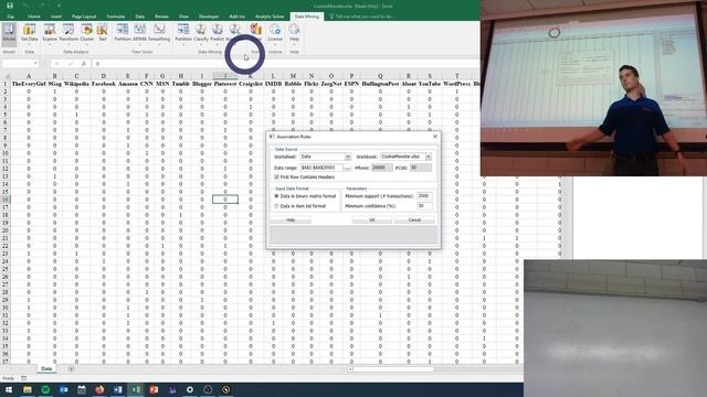 Analytic Solver Intro Part 4 - Association Rules смотреть онлайн