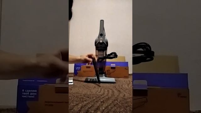 обзор на вертикальный пылесос Kitfort KT-509 смотреть онлайн