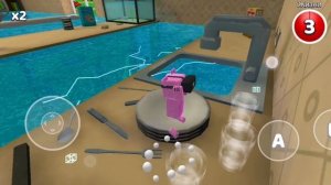 супер мишка Super Bear Adventure. миссия с электричеством гигантский дом