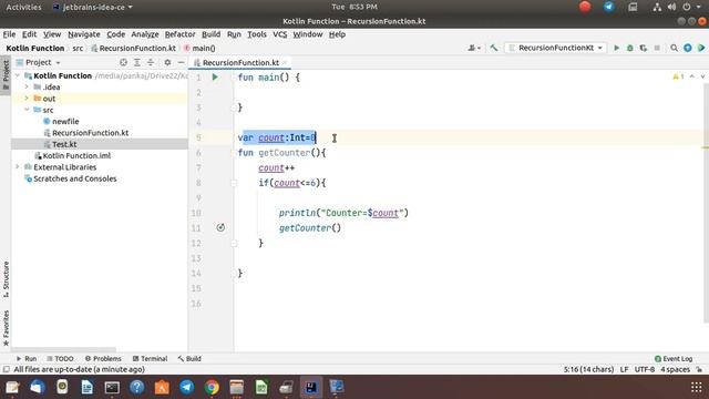 Kotlin Recursion Function смотреть онлайн
