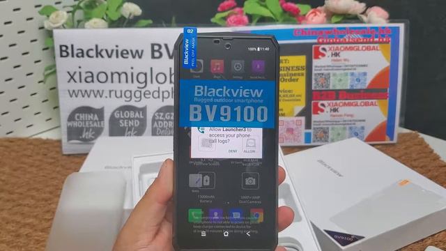 Blackview BV9100 6.3 Inch FHD+ 13000mah Battery 30W Fast Charge IP68 Ruggedphone