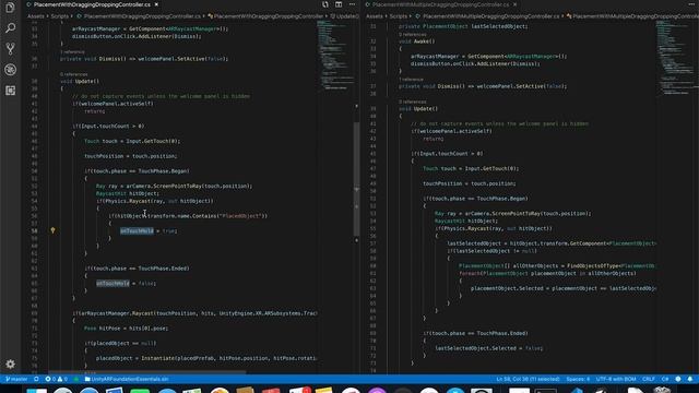AR Foundation with Unity3d - Instantiating and Dragging Multiple Augmented Reality Objects смотреть онлайн