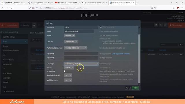 Cómo Instalar PhpIPAM Usando Docker Compose
