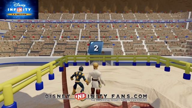 Nova vs Obi-Wan Kenobi sarlacc pit arena fight Disney Infinity toy box смотреть онлайн