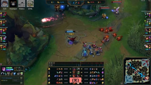【初心者5人】ラックス！避けれません！【LoL】 смотреть онлайн