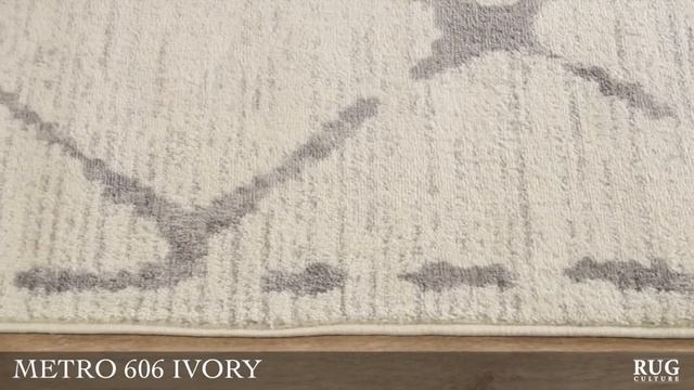 Metro 606 Ivory By RUG CULTURE смотреть онлайн