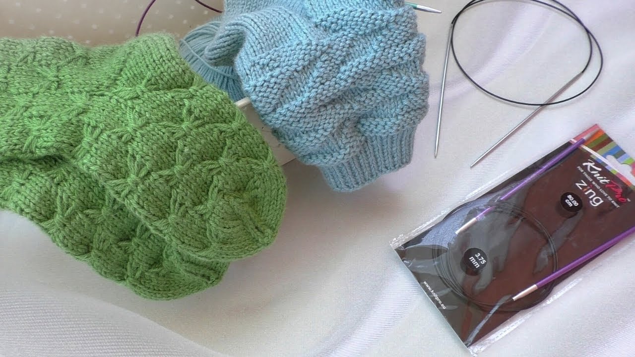 Переключилась на носки. Новая для меня пятка "Подкова". смотреть онлайн