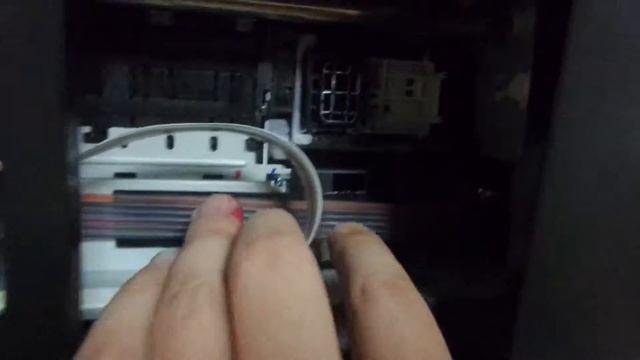 Установка СНПЧ на принтер Epson r290 смотреть онлайн