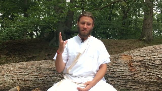 Mantra to chant before eating (Brahmarpanam) | By Swami Purnachaitanya смотреть онлайн
