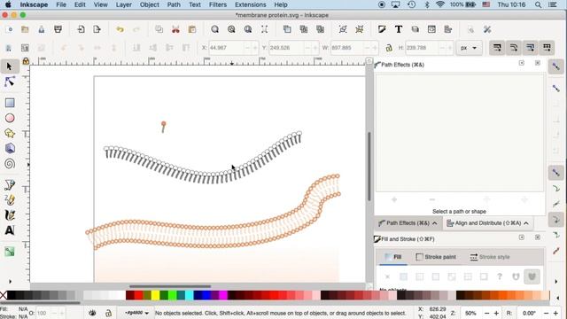Draw Cell Membrane In Inkscape | Inkscape for Scientists | Draw Lipid Bilayer in Inkscape смотреть онлайн