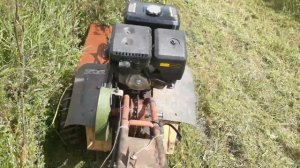 Косилка Терминатор Т 800 в работе.