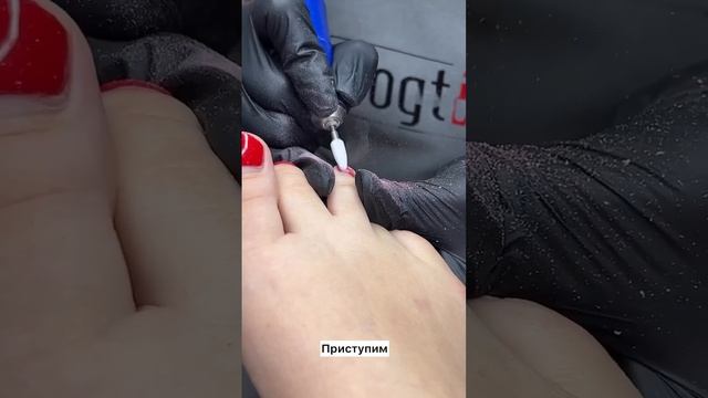 Педикюр + выравнивание + покрытие + снятие за 49 р. в студии маникюра "Ногти ТУТ" смотреть онлайн