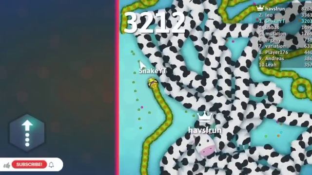 SNAKE.IO ? WOW! MOST SATISFIED SCORE HERE! EPIC SNAKEIO GAMEPLAY смотреть онлайн