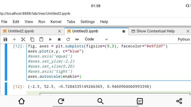 Part 5: Axis Setting || Belajar Grafik 2D/3D dengan Matplotlib || Python смотреть онлайн
