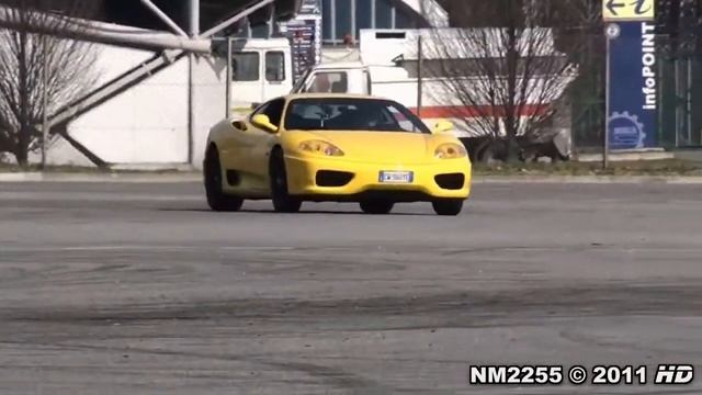 Modified Ferrari 360 Tunnel Runs, Revs and Accelerations! смотреть онлайн